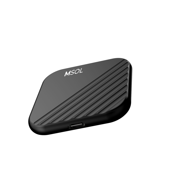 Магнитный SSD-накопитель, MSOL PO1, 1Тб, чёрный