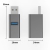 USB 3.0-разветвитель MSOL-321, 2*USB2.0+1*USB3.0