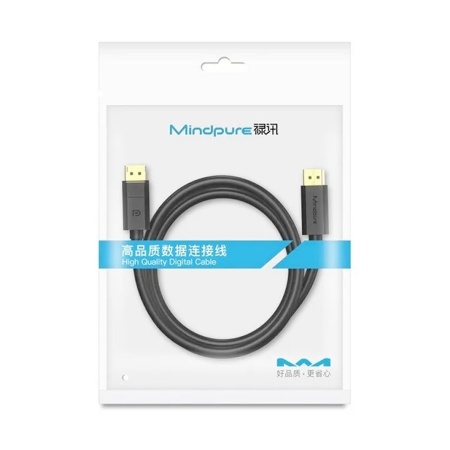 Кабель DisplayPort M - DisplayPort M, Mindpure DP001, LX10217 Кабель DisplayPort M - DisplayPort M, Mindpure DP001, LX10217
