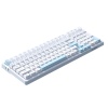 Клавиатура беспроводная, проводная Ajazz AK992, голубая-белая, Red Switch