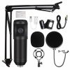 Микрофон в комплекте BM800 + USB звуковая карта, 3.5мм