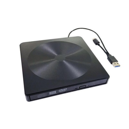 Привод внешний DVD-RW, USB3.0 + Type-C 