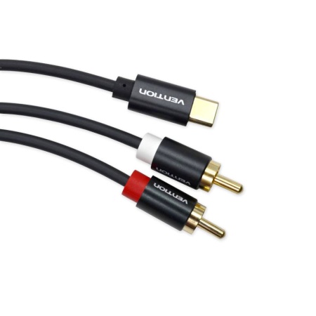Кабель TypeC M - 2RCA M, Vention BGDB-series