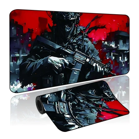 Коврик игровой Tactical Soldier 80x30x0.3 см