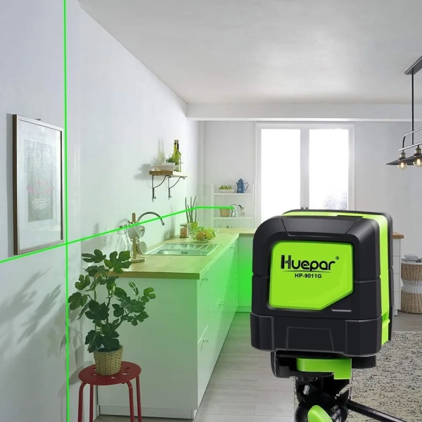 Лазерный уровень Huepar линейный HP-9011G