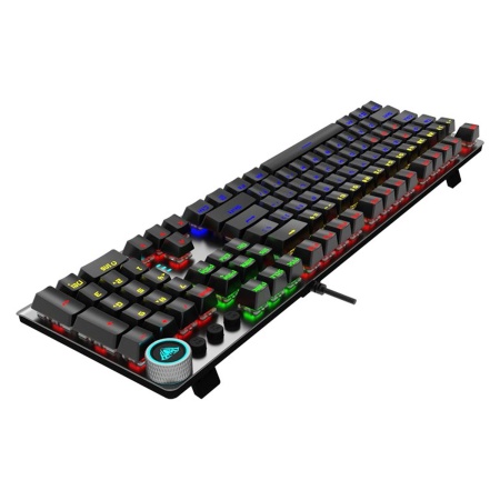 Клавиатура проводная AULA F2058, Blue Switch