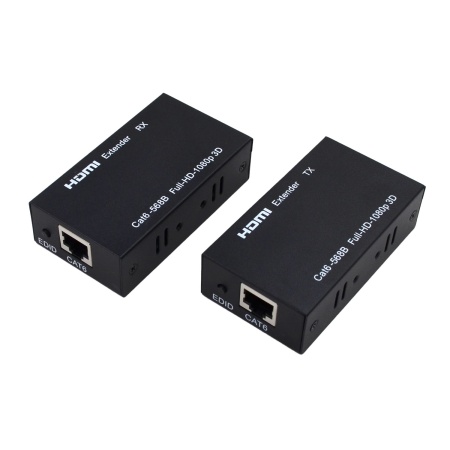 Удлинитель HDMI, до 60 м, патч корд Cat6, чип MS9332