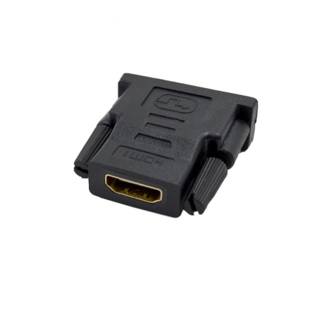 Переходник HDMI F - DVI-D M (24+1), пластик