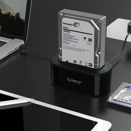 Док станция для накопителей ORICO 6218US3-EU-BK