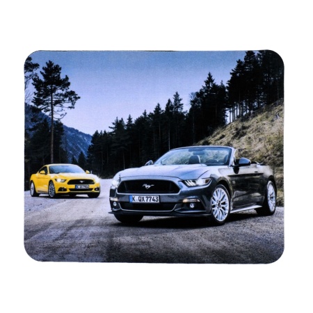 Коврик для мыши Ford Mustang, 26x21x0.2 см