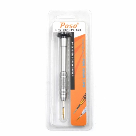 Отвертка Poso PS-607(08), трилуч-0.6*25