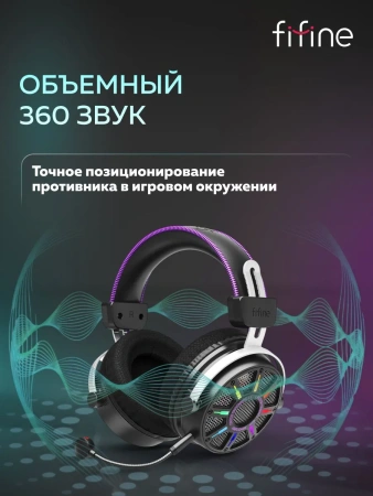 Проводная гарнитура Fifine AMPLIGAME H19 USB