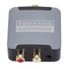 Цифро-аналоговый конвертер AQ5601, Toslink,Coaxial - 2xRCA, 3,5мм