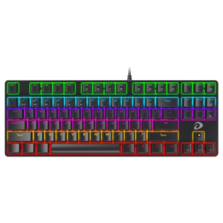 Клавиатура проводная DAREU GLORY, EK-87, Red Switch, чёрная
