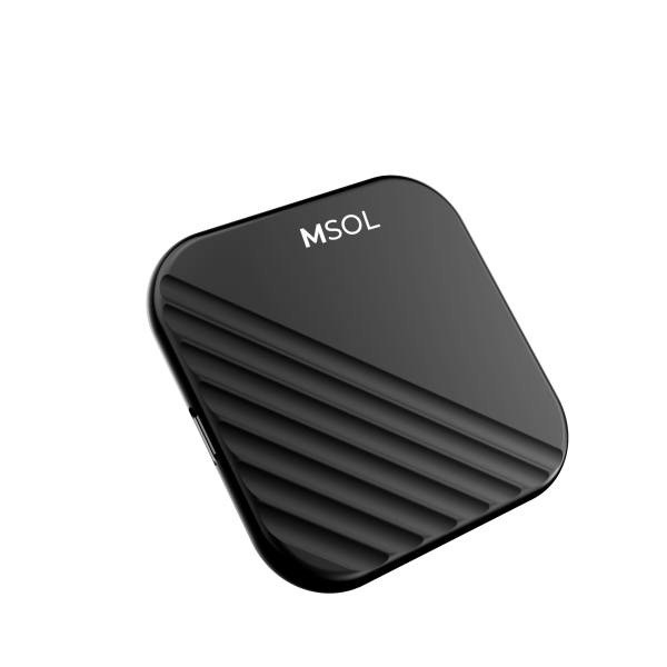 Магнитный SSD-накопитель, MSOL PO1, 1Тб, чёрный