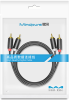 Кабель 2RCA M - 2RCA M, Mindpure AU007, LX10733, 1.5м
