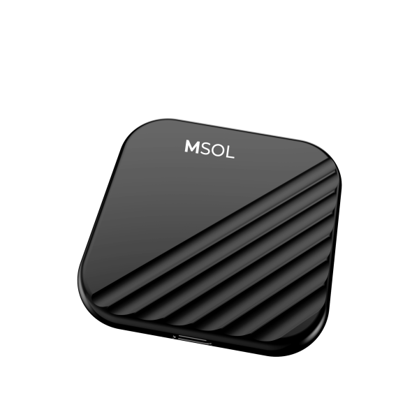 Магнитный SSD-накопитель, MSOL PO1, 1Тб, чёрный