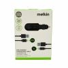 Автомобильное ЗУ Melkin M8Z635, 4 A, 20 Вт, Lightning - 1.2 м, USB micro - 1.2 м