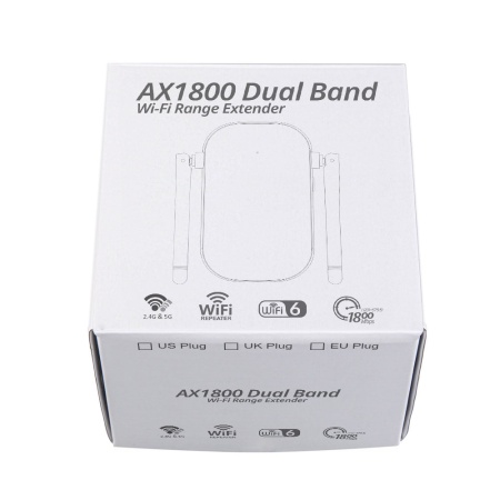 Усилитель беспроводного сигнала EDUP EP-AX2962 AX1800, Wi-Fi 6