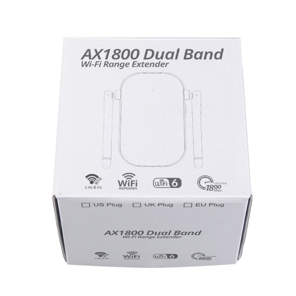 Усилитель беспроводного сигнала WD-R1801U AX1800, Wi-Fi 6