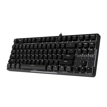 Клавиатура проводная A-Jazz Douyu DKM160, Red Switch, чёрная